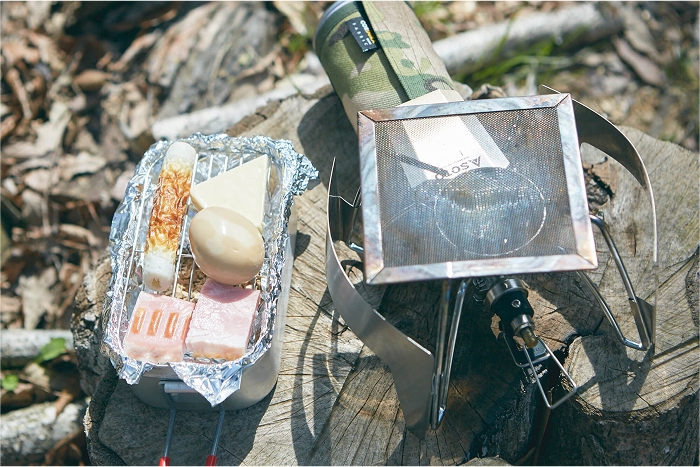 バーナーとバーナーパッド