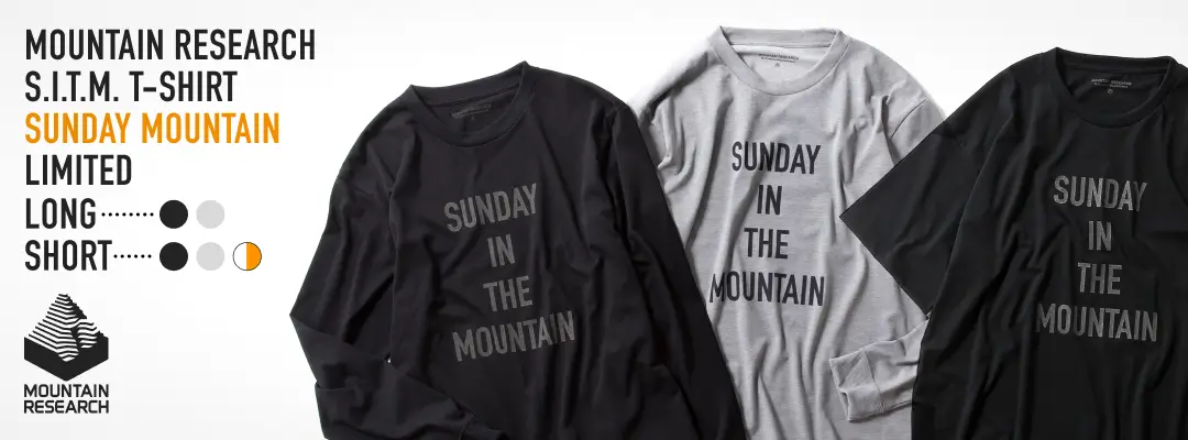 Mountain Research×SUNDAY MOUNTAIN S.I.T.M. L/S TEE