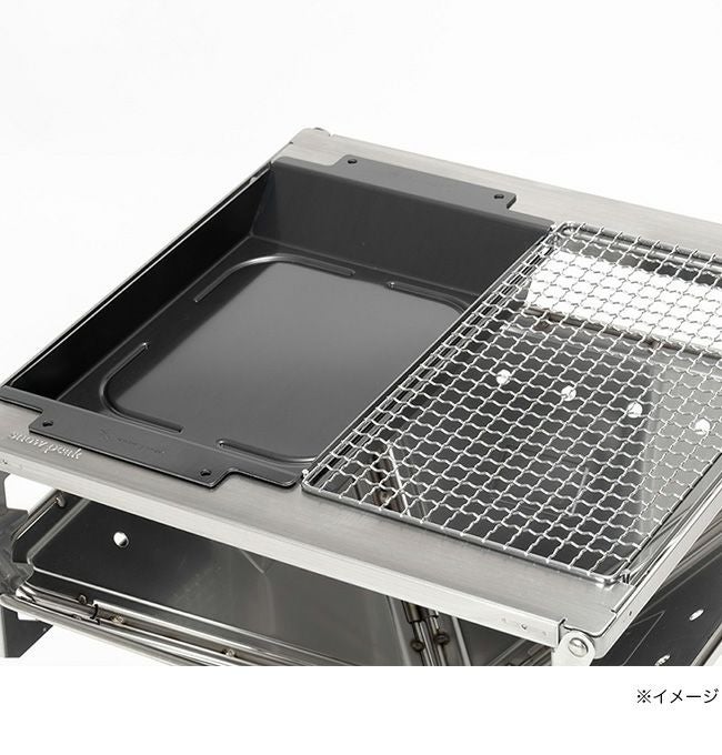 snow peak スノーピーク グリルプレートハーフ 深型｜SUNDAY MOUNTAIN