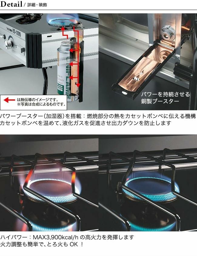 UNIFLAME ユニフレーム ツインバーナー US-1900｜SUNDAY MOUNTAIN