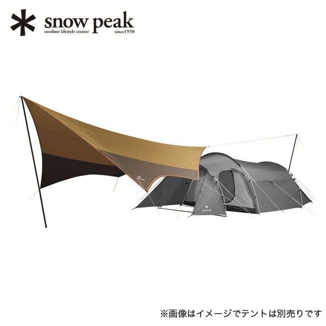 snow peak スノーピーク アメニティタープ ヘキサLセット｜SUNDAY