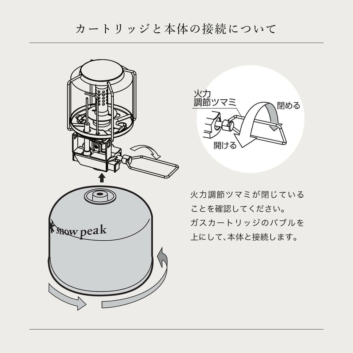 snow peak スノーピーク ギガパワー ランタン天 オート｜SUNDAY