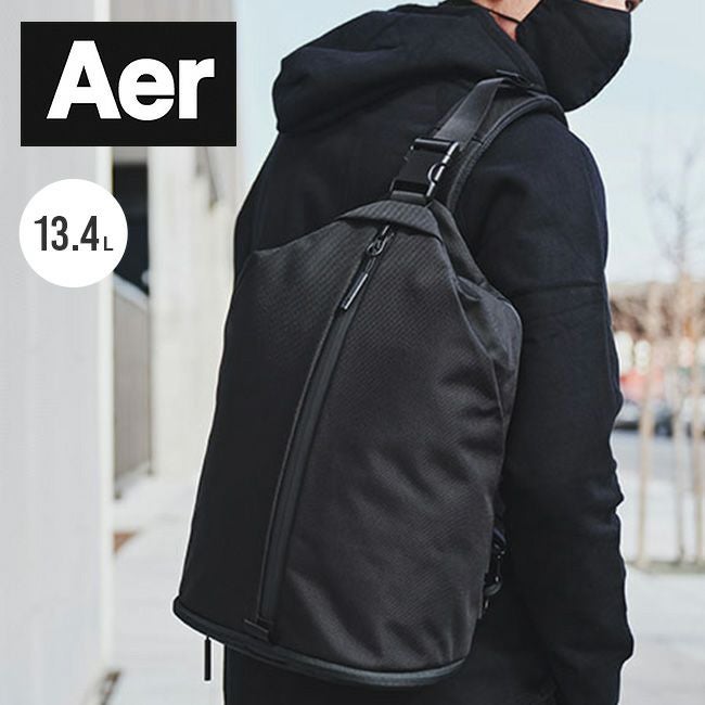 Aer ブラック スリングバッグ エアー Aer エアー ボディバッグ 縦型 Aer Sling Bag 3 スリングバッグ