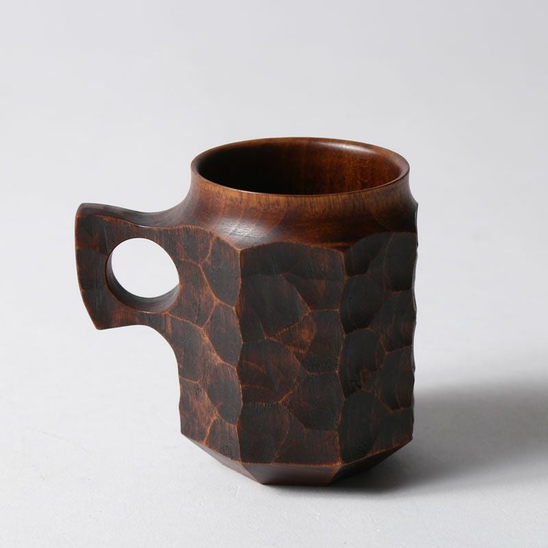 アキヒロウッドワークス WORKS WOOD AKIHIRO L 漆 ジンカップ アキヒロウッドワークス Woodworks Akihiro Jincup Nicetime - L バーベキュー・調理用品
