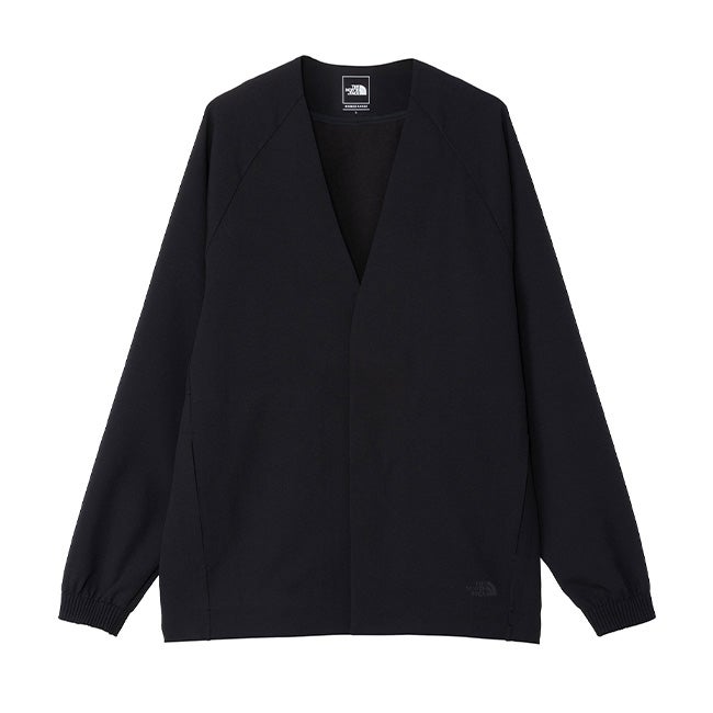 【THE NORTH FACE】 テックラウンジカーディガン ブラック Lサイズ THE NORTH FACE】カーディガン(レディース テックラウンジカーディガン