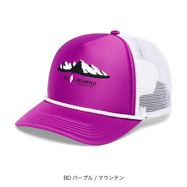 Black Diamond ブラックダイヤモンド フラットビルトラッカーハット