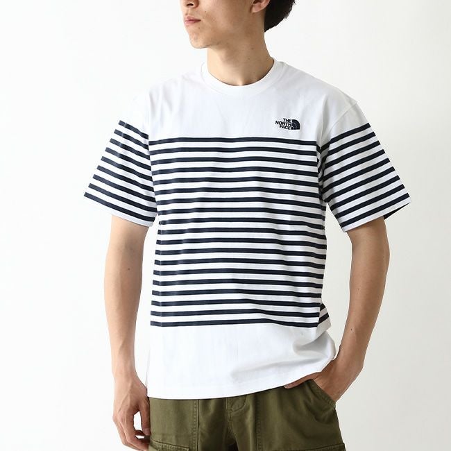 THE NORTH FACE ノースフェイス S/S パネルボーダーTee メンズ