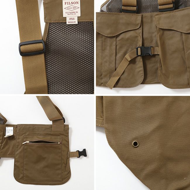 FILSON ボディバッグ ベージュ FISHING WAIST PACK フィッシングボディバッグ | ブランド古着の買取