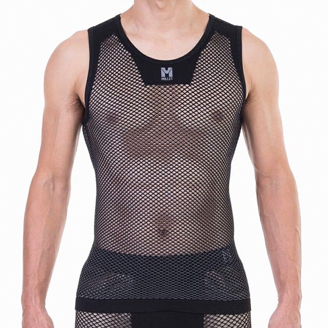 ミレー　メンズメッシュインナー2枚　未着用未開封 Millet ミレー ドライナミックメッシュノースリーブクルー メンズ