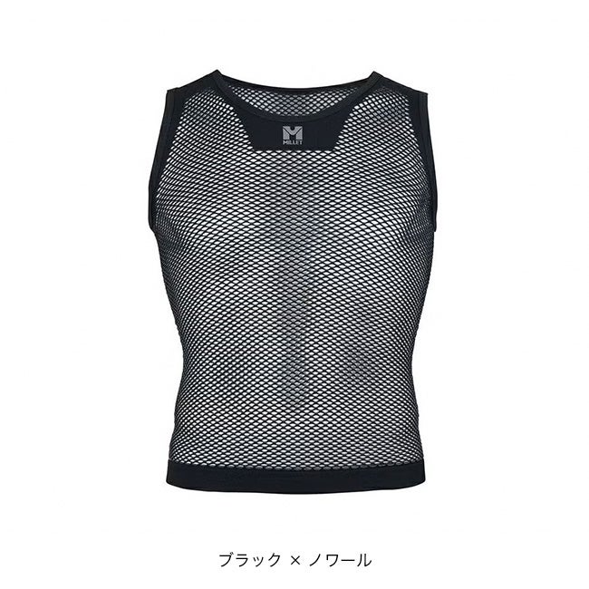 Millet ミレー ドライナミックメッシュノースリーブクルー メンズ