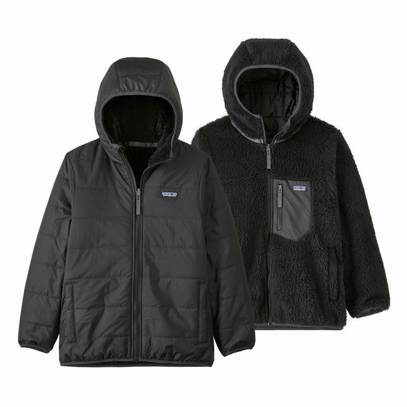 patagonia パタゴニア リバーシブルレディフレディフーディ【キッズ
