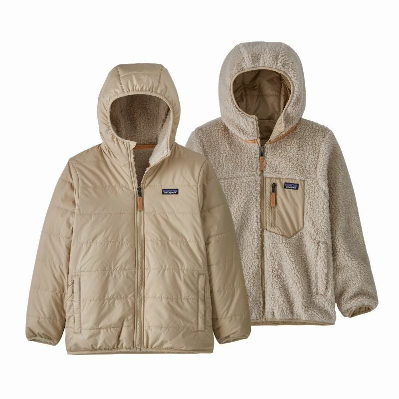 patagonia パタゴニア リバーシブルレディフレディフーディ【キッズ