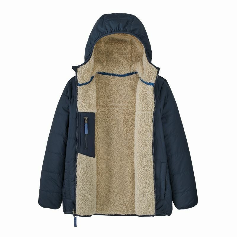 patagonia パタゴニア リバーシブルレディフレディフーディ【キッズ