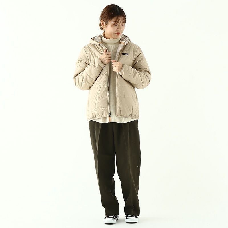 パタゴニア リバーシブル フーディ キッズ160センチ Patagonia (パタゴニア) キッズ・リバーシブル・レディ・フレディ