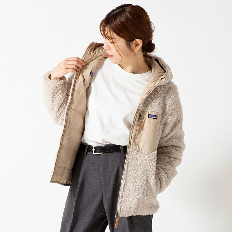patagonia パタゴニア リバーシブルレディフレディフーディ【キッズ