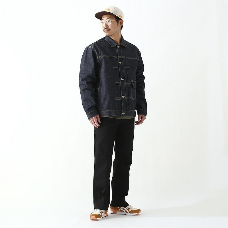 SASSAFRAS ササフラス ガーデナージャケット インディゴ｜SUNDAY