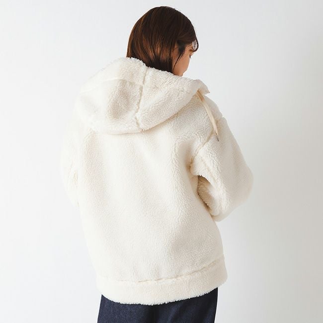 HellyHansen/ファイバーパイルフーディ/ホワイト HELLY HANSEN（ヘリーハンセン） FIBERPILE THERMO Hoodie ファイバー