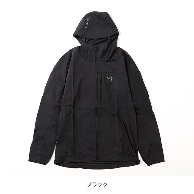 170/96A　S　ブラック アークテリクス　スコーミッシュフーディ ARC'TERYX アークテリクス スコーミッシュフーディ メンズ｜SUNDAY
