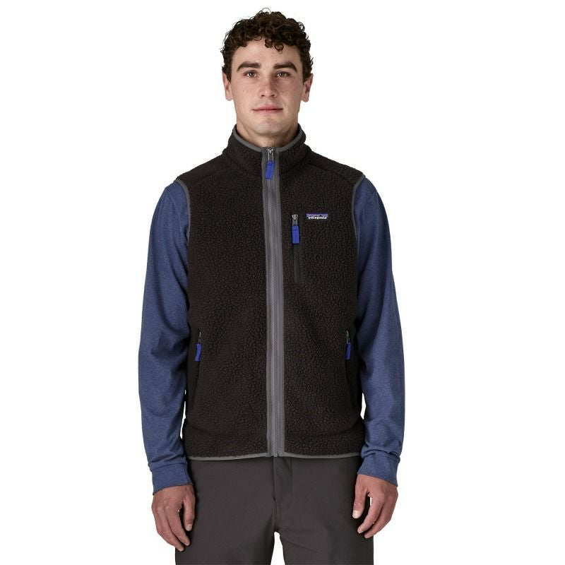 Patagonia ブラック ベスト patagonia パタゴニア メンズ レトロパイルベスト｜SUNDAY MOUNTAIN