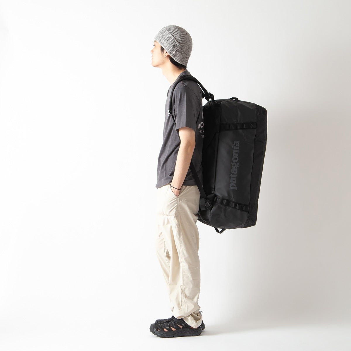 patagonia パタゴニア ブラックホールダッフル70L｜SUNDAY MOUNTAIN