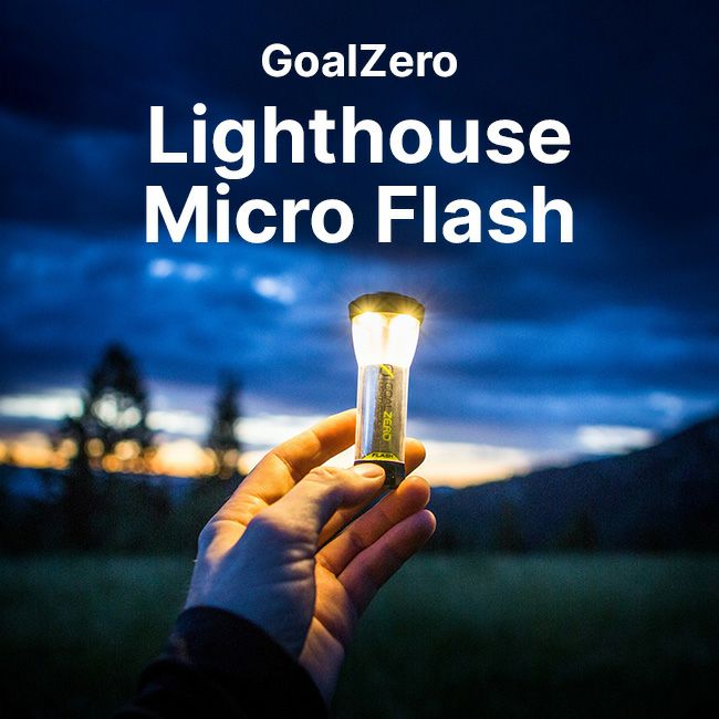 GoalZero ゴールゼロ ライトハウスマイクロフラッシュ（XX1366