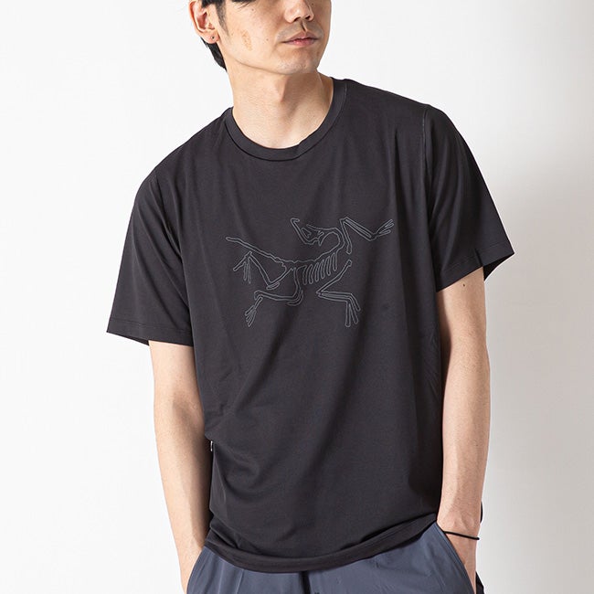 ARC'TERYX アークテリクス コーマックロゴSS メンズ｜SUNDAY MOUNTAIN