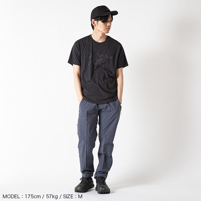 ARC'TERYX アークテリクス コーマックロゴSS メンズ｜SUNDAY MOUNTAIN