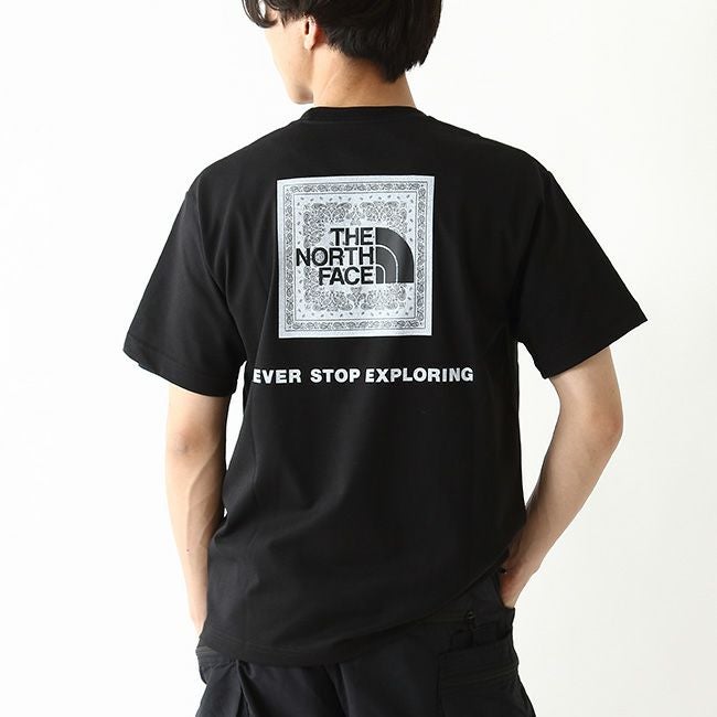THE NORTH FACE ノースフェイス S/SバンダナスクエアロゴTee メンズ