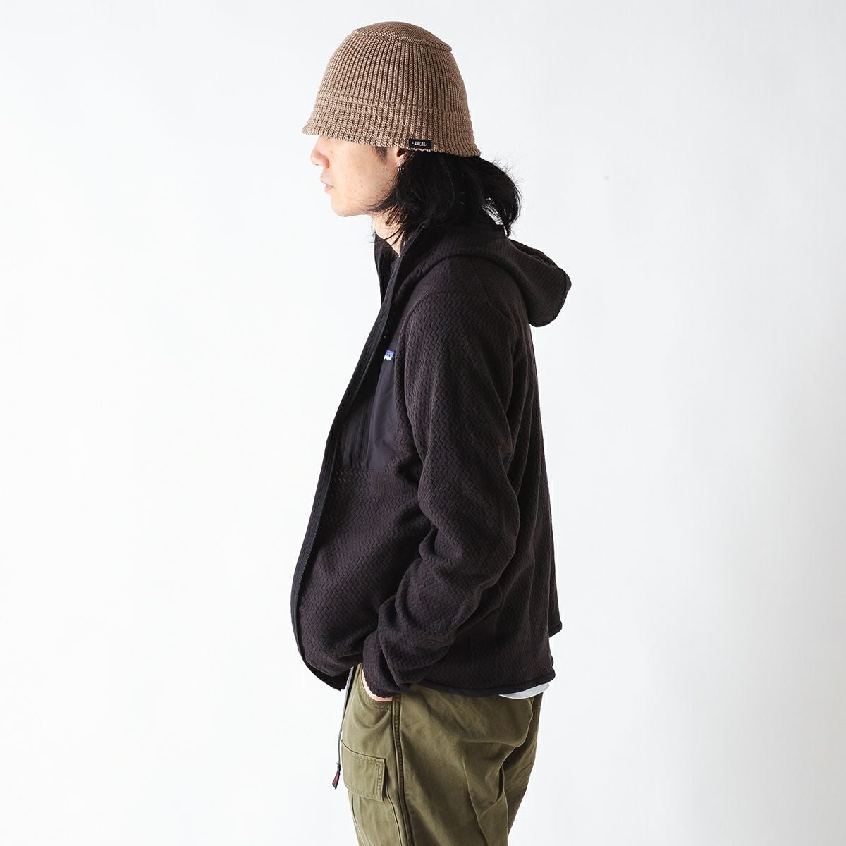 patagonia パタゴニア R1エアフルジップフーディ メンズ｜SUNDAY