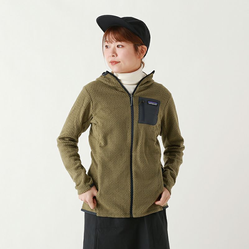 patagonia パタゴニア R1エアフルジップフーディ【ウィメンズ
