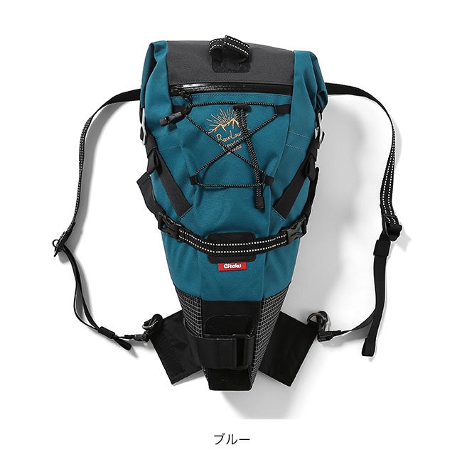 RawLowMountainWorks サドルバッグ　ブルー RawLow Mountain Works ロウロウマウンテンワークス バイクンハイク