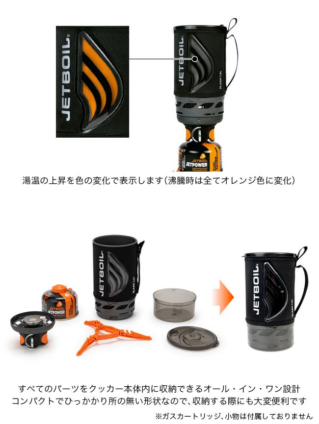 JETBOIL ジェットボイル フラッシュ1.0L｜SUNDAY MOUNTAIN｜サンデー