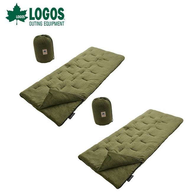 LOGOS ロゴス 丸洗いやわらか あったかシュラフ・-2 2個セット