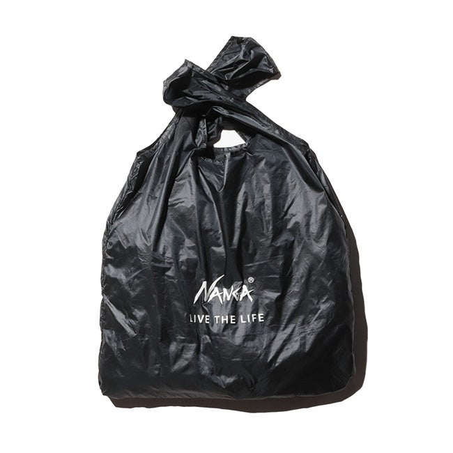 NANGA ナンガ ポケッタブルエコバッグ(LIVE THE LIFE)