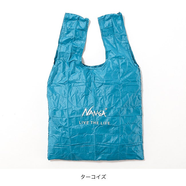 NANGA ナンガ ポケッタブルエコバッグ(LIVE THE LIFE)｜SUNDAY