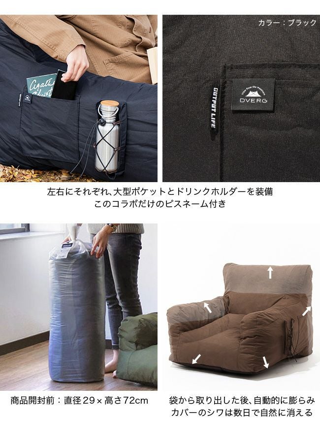 DVERG×OUTPUT LIFE ドベルグ×アウトプットライフ コンプレッション