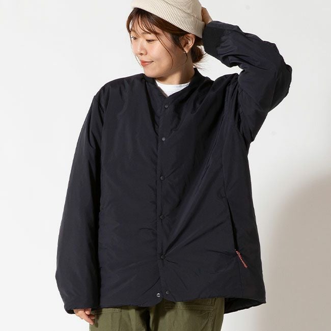 NANGA ナンガ ノーカラーソフトダウン カーディガン