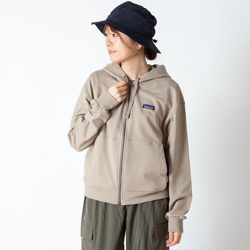 パタゴニア ウィメンズ・パステル・P-6 ラベル・アーニャ・フルジップ・フーディ real surf online shop / Patagonia Ws Pastel P-6 Label Ahnya Full