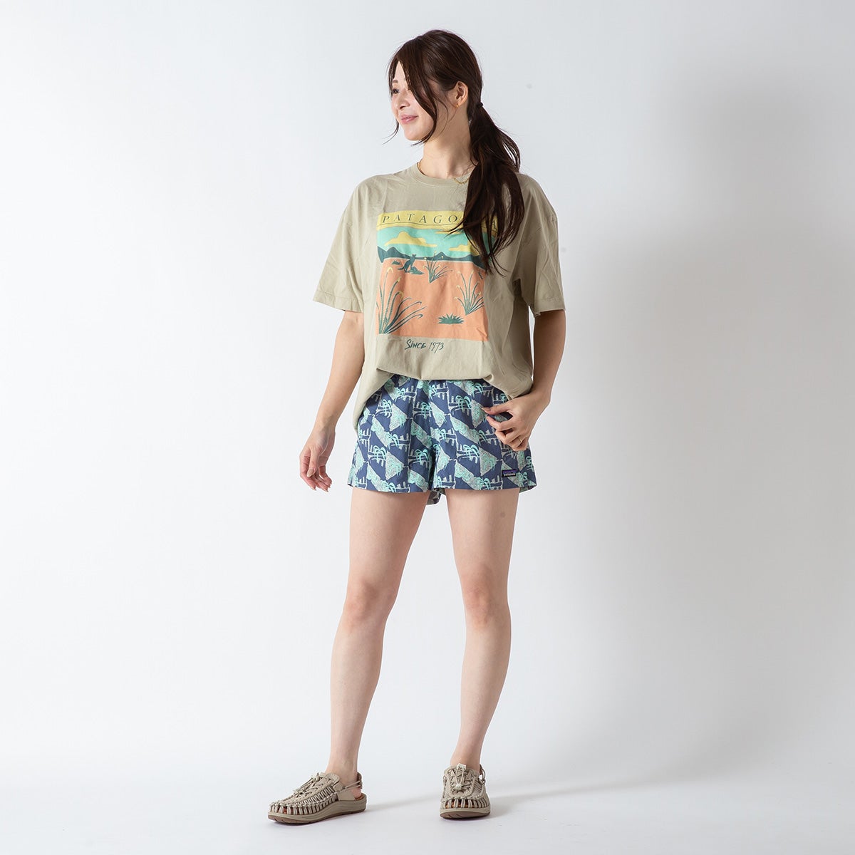 patagonia パタゴニア ベアリーバギーズショーツ2 1/2in【ウィメンズ