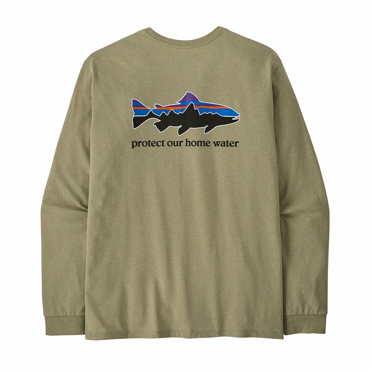 patagonia パタゴニア L/SホームウォータートラウトレスポンシビリTee