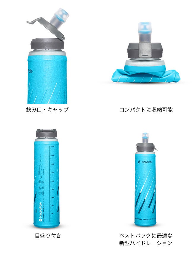 Hydrapak ハイドラパック ウルトラフラスク スピード 500ml｜SUNDAY