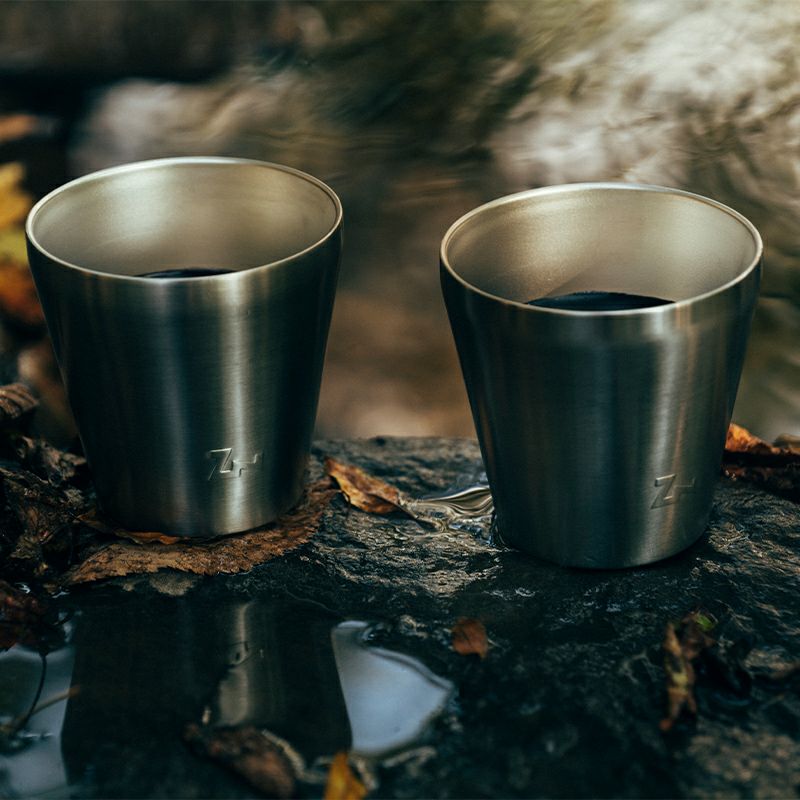 ZANEARTS ゼインアーツ スタッキングタンブラー ブラック｜SUNDAY