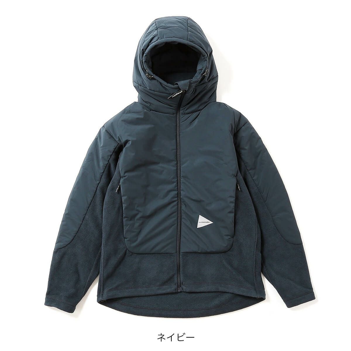 and wander アンドワンダー トップフリースジャケット｜SUNDAY