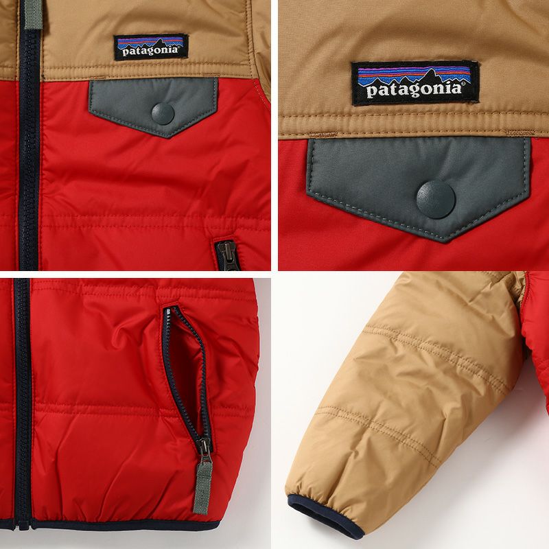 patagonia パタゴニア リバーシブルトリブルズフーディ【ベビー