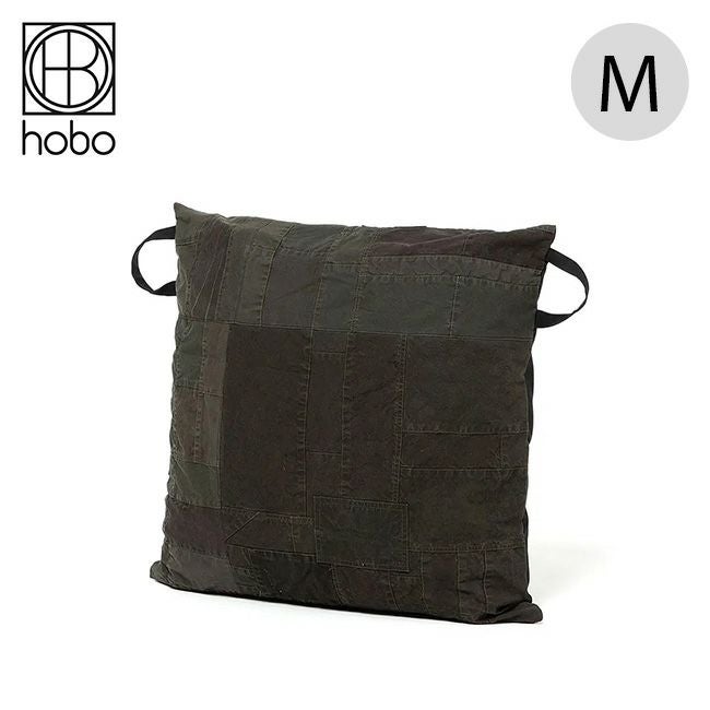hobo 未使用　ホーボー US アーミークロス クッション アップサイクル hobo ホーボー クッションM アップサイクルUSアーミークロス ログ