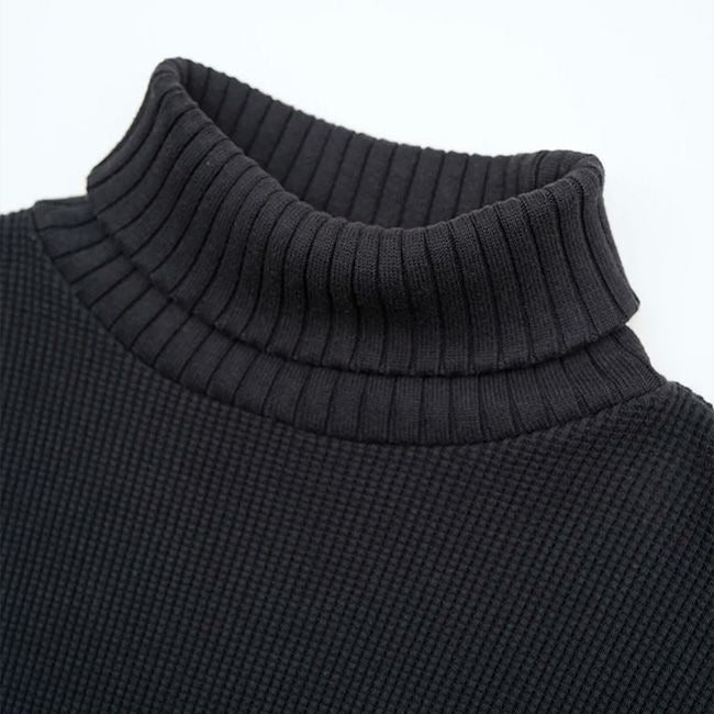 NIGEL CABOURN ナイジェルケーボン タートルネックワッフル｜SUNDAY