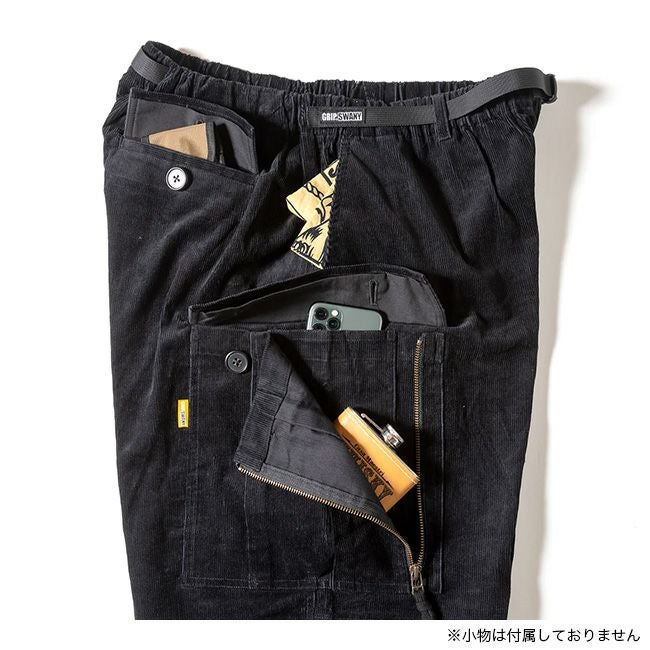 GRIP SWANY グリップスワニー コーデュロイブッシュパンツ｜SUNDAY