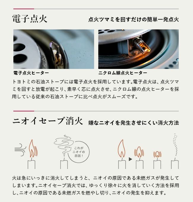 TOYOTOMI トヨトミ 石油ストーブ｜SUNDAY MOUNTAIN｜サンデーマウンテン