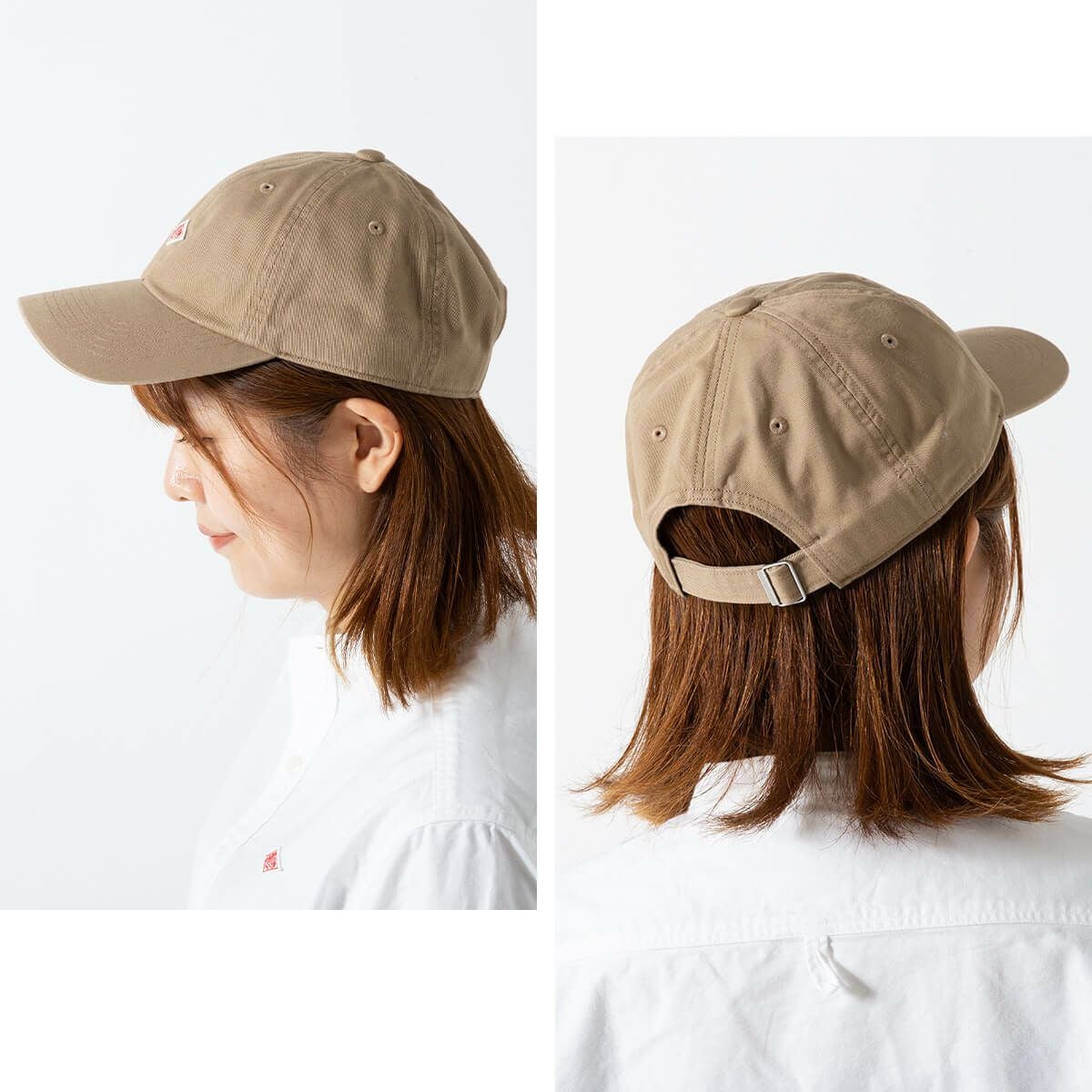 DANTON ダントン 6パネルキャップ チノクロス ユニセックス｜SUNDAY