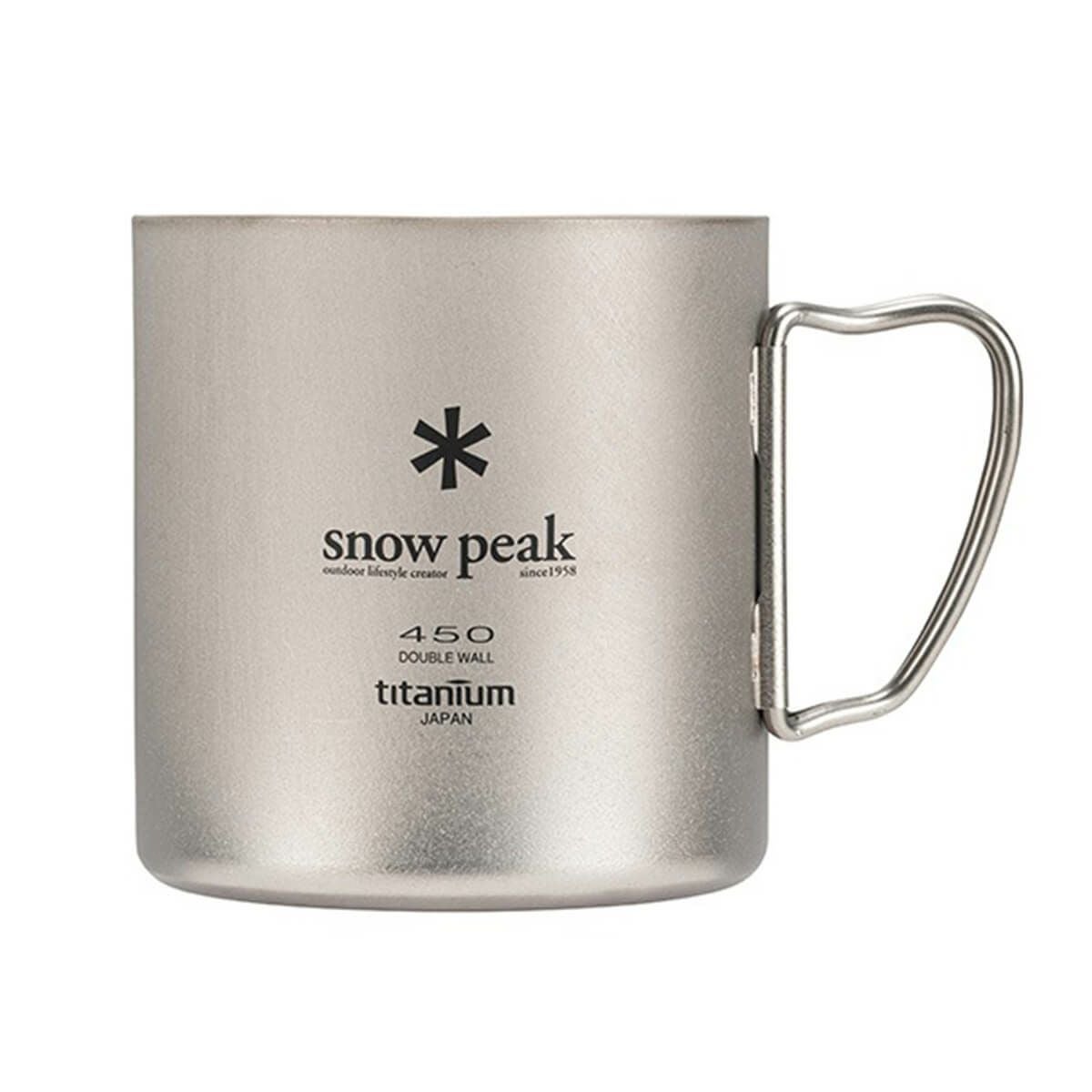 snow peak スノーピーク チタンダブルマグ 450｜SUNDAY MOUNTAIN